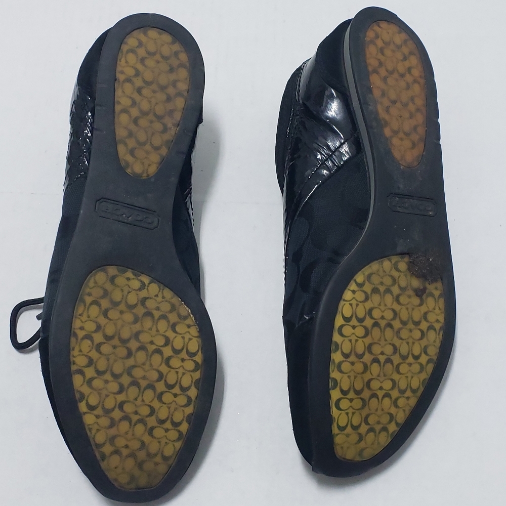 Coach black flats - Picture 5 of 9